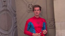 Andrew Garfield is Spider-Man again for Jimmy Kimmel Live skit