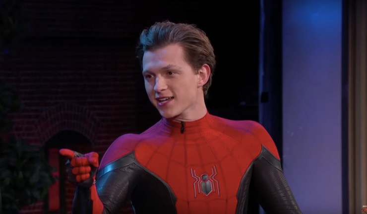 Spider-Man Far From Home - Suit Debut - Jimmy Kimmel - 01